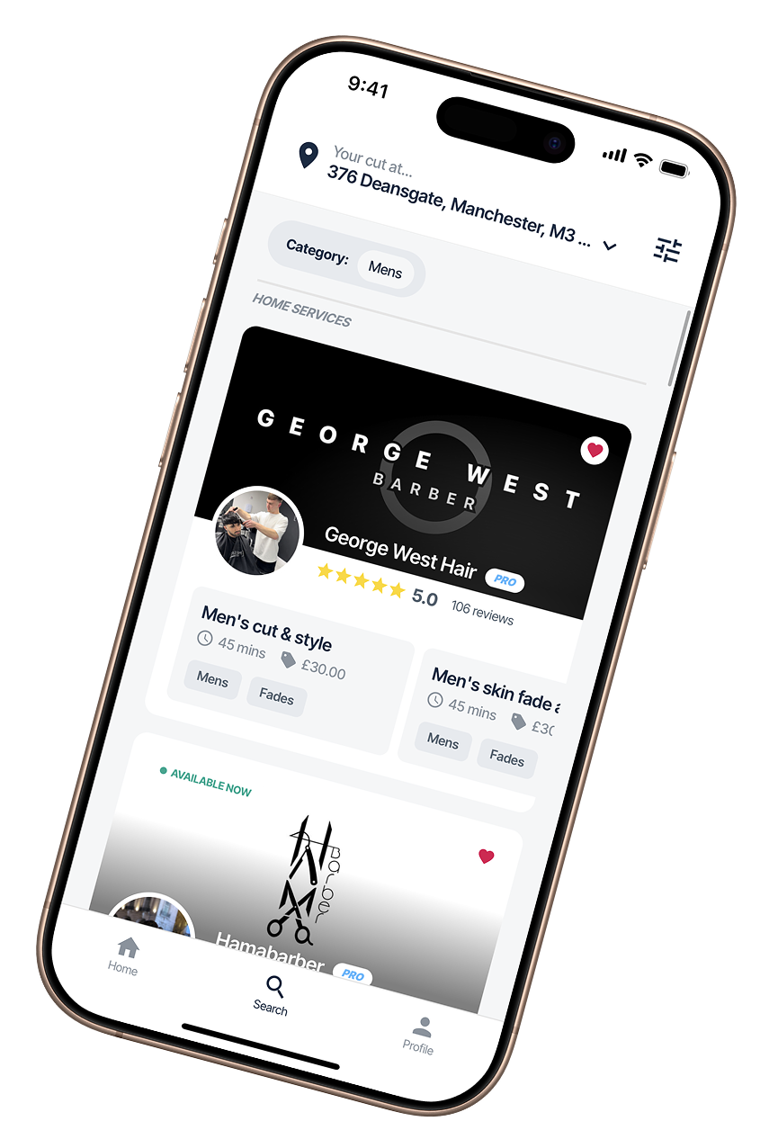 Doorly app search screen